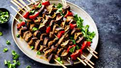 Shish Kebab (grilled Lamb Skewers With Herb Marinade)