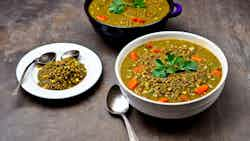 Shorbat Adas Bil Baytinijan (iraqi Lentil And Eggplant Soup)