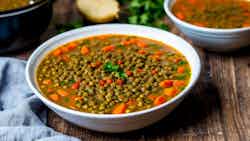 Shorbat Adas Bil Khodra (iraqi Lentil And Vegetable Soup)