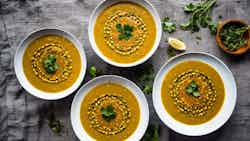 Shorbat Adas (spicy Lentil Soup With Lemon And Herbs)