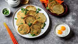 Shu Cai Bing (crispy Manchu Vegetable Pancakes)