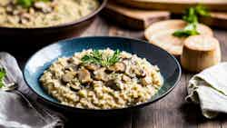 Sienirisotto (finnish Mushroom Risotto)