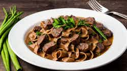 Silesian Beef Stroganoff (Stroganoff wołowy śląski)