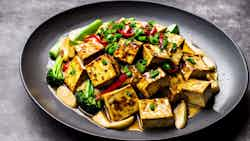 Sizzling Tofu (铁板豆腐)