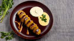 Smoked Hokkaido Venison Sausage With Mustard Sauce