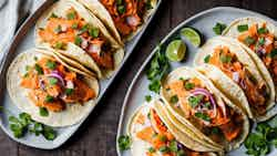 Smoked Salmon Tacos With Fireweed Salsa