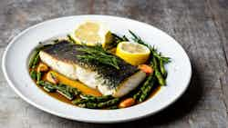 Solva Sea Bass With Samphire