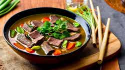 Sop Konro Makassar (makassar-style Beef Soup)
