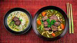 Sop Konro Soto Ati Ampela (makassar-style Beef And Innards Soup)