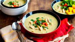 Sopa De Frango E Coco (chicken And Coconut Soup)