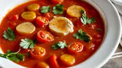 Sopa De Pimientos Asados Y Tomate (roasted Red Pepper And Tomato Soup)