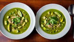 Sopa De Pollo Y Aguacate (chicken And Avocado Soup)