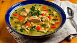 Soupe De Poulet Et De Riz Malgache (malagasy Chicken And Rice Soup)