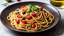 Spaghetti Alla Puttanesca (spaghetti Puttanesca)