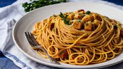 Spaghetti Con Ricci Di Mare (sardinian Sea Urchin Pasta)