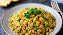 Spam Fried Rice With Pineapple