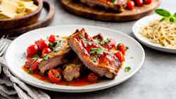 Spanish-style Pork Ribs With Manchego Crust