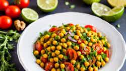 Spiced Chickpea Salad (Shiro Firfir Be'ingudai Selatta)