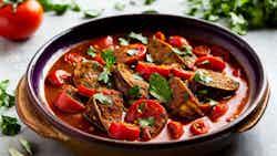 Spiced Eggplant And Tomato Tagine