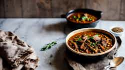 Spiced Lamb and Lentil Stew (Mafé)