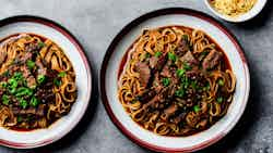 Spicy Braised Beef Noodles (麻辣炖牛肉面)