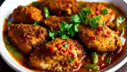 Spicy Chicken Fry (kozhi Varuthathu)