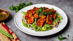 Spicy Fish Salad (Injera Segar Selatta Be'ingudai)