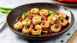 Spicy Garlic Shrimp (蒜泥虾)