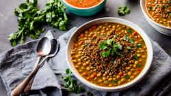 Spicy Jordanian Lentil Soup (شوربة العدس الحارة الأردنية)