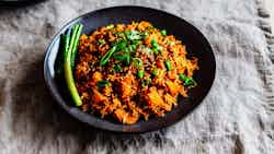 Spicy Korean Jajang Fried Rice (짜장볶음밥)