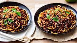 Spicy Korean Jajangmyeon (짜장면)