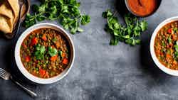 Spicy Lentil And Vegetable Stew (sambhar)