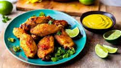 Spicy Mango And Lime Chicken Wings