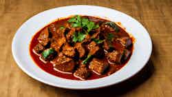 Spicy Mutton Curry (kasha Mangsho Surprise)
