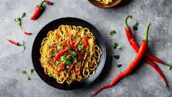 Spicy Noodles With Naga Chilies (naga Noodle Delight)