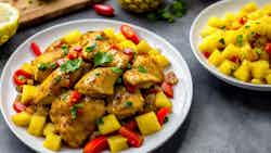 Spicy Pineapple Chicken (Pollo en Salsa de Piña Picante)