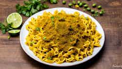 Spicy Powder Pasta (mysore Chutney Pudi Pasta)