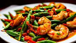 Spicy Prawn With Stink Beans (prawn Sambal Petai)