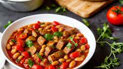 Spicy Sausage And Bean Cassoulet