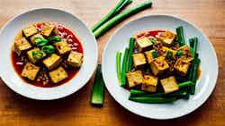 Spicy Tofu in Chili Oil (红油豆腐)
