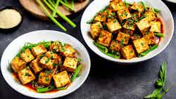 Spicy Tofu with Ground Pork (麻婆豆腐)
