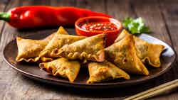 Spicy Tuna Samosas