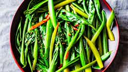 Spicy Water Spinach (sambal Kangkong)