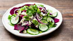 Spreewald Cucumber and Beetroot Salad (Spreewälder Gurken und Rote Beete Salat)