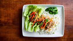 Ssambap Lettuce Wrap Rice (쌈밥)