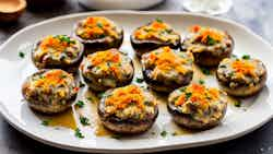 St. Austell Stuffed Mushrooms