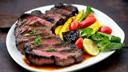 Steak Bakar Marinasi Rum (rum Marinated Grilled Steak)