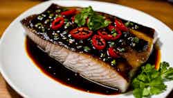 Steamed Fish with Black Bean Sauce (豆豉蒸鱼)