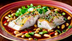 Steamed Fish with Chili Bean Sauce (豆瓣酱蒸鱼)