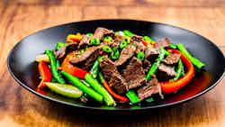 Stir-Fried Beef with Black Pepper (黑椒牛肉)